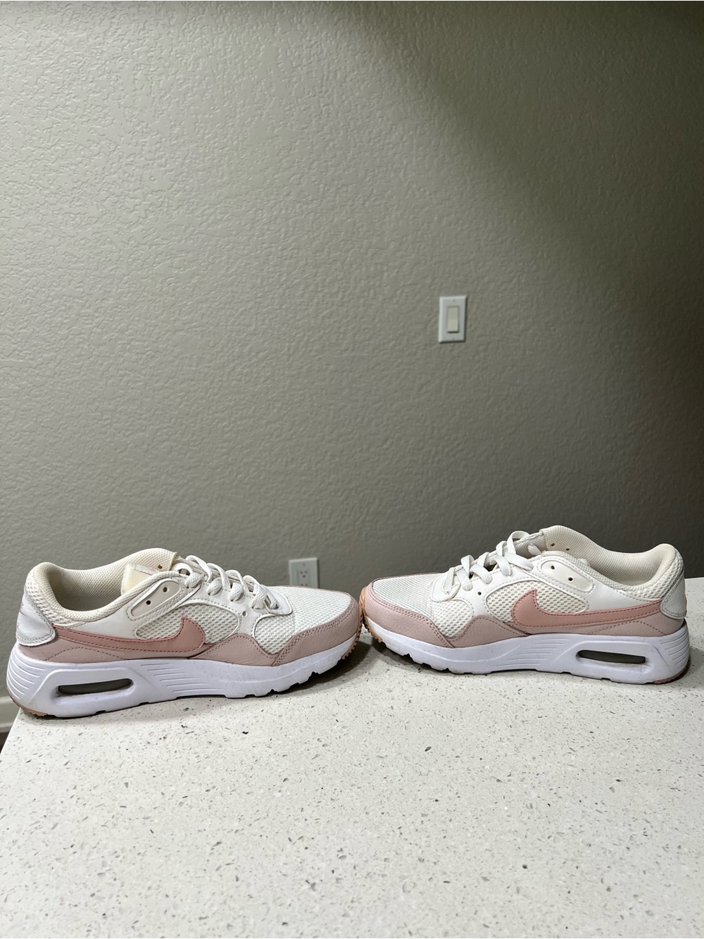 Nike Women’s Air- Casual Sneakers in Blush/White